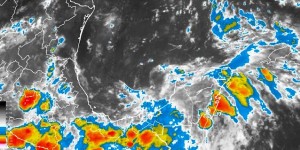 Lluvias de intensas a torrenciales se prevén en el Sur, Sureste y la Península de Yucatán