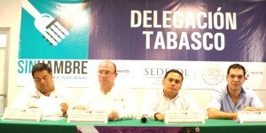 Firma SEDESOL Tabasco convenio para recuperar producción del campo