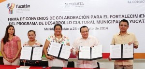 Canalizan recursos para proyectos culturales en 14 municipios en Yucatán