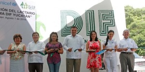 Inauguran lactario del DIF Yucatán