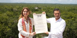 Recibe Calakmul certificado patrimonio mixto de la UNESCO