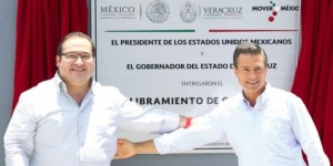 El Presidente Peña Nieto le cumple a Veracruz: Javier Duarte