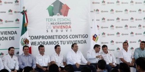 Inaugura el gobernador la “Primera Feria Estatal de Mejoramiento de Vivienda en Cancún”