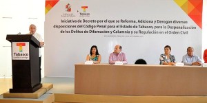 Promueve Núñez Jiménez iniciativa para derogar del código penal la difamación y calumnia