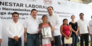 Otorgan en Yucatán apoyos a través del programa Bienestar Laboral