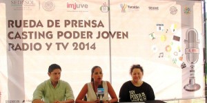 Emiten convocatoria en Yucatán para Casting Poder Joven Radio y TV 2014