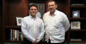 Fredy Marrufo y Roger Alcocer estrechan colaboración entre Cozumel y Valladolid