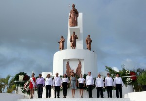 Encabeza la Presidenta del DIF Quintana Roo Ceremonia Cívica del mes Patrio