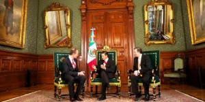 El Presidente Enrique Peña Nieto recibió las Cartas Credenciales de nueve Embajadores
