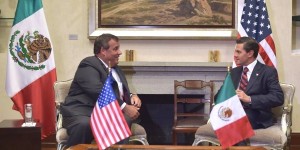 El Presidente Peña Nieto recibe al Gobernador de Nueva Jersey