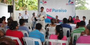 Pone alcalde de Paraíso en marcha programas eficientes de discapacidad y asuntos religiosos 