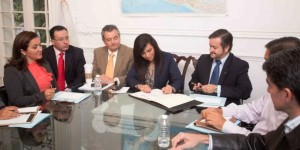 Firman acuerdo la SEDETUR e INTERJET para promover el sur de Quintana Roo