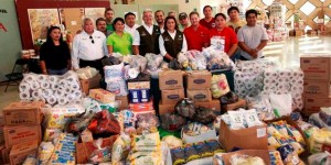 Apoya DIF Yucatán a damnificados por huracán Odile