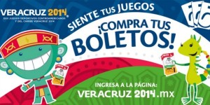 Listos, boletos para Juegos Centroamericanos y del Caribe Veracruz 2014