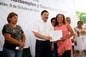 Realizan en Yucatán una entrega más del programa Bienestar Laboral