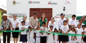 Beneficiadas en Quintana Roo 17 mil familias en el rubro de “Cimientos Fuertes”