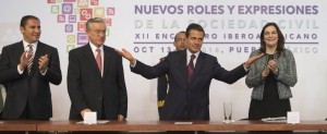 La sociedad civil una gran aliada del gobierno de la república: Enrique Peña Nieto