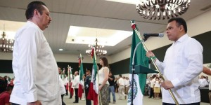 Fomentan respeto a la patria entre yucatecos