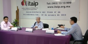 La secretaria de Salud, Jalapa y Centro, deben entregar información: ITAIP
