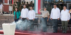 Izan nueva bandera en el Congreso de Yucatán