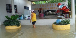 Lluvias afectan a los municipios de Tabasco