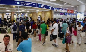 Incrementa 16.3 por ciento afluencia de pasajeros en la terminal aérea de Cancún