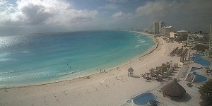 Anuncian lluvias para Quintana Roo