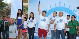 Llega Michelle Canto en primer lugar de Carrera por la Diabetes en Yucatán