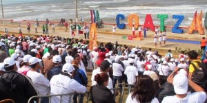 Obtienen triatletas mexicanos primeras medallas de los JCC 2014 en Coatzacoalcos