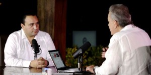 Felicita el gobernador Roberto Borge a Radio Formula QR por su 20 Aniversario