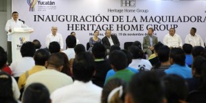 Propicia Yucatán condiciones para inversión extranjera