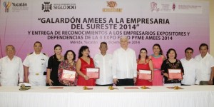 Reconoce AMEES trayectoria empresarial y desempeño profesional de mujeres en Yucatán