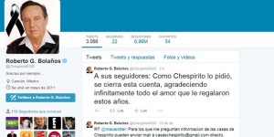 Cierran cuenta de @ChespiritoRGB en Twitter