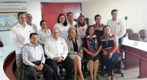 Nueva delegada de la Cruz Roja en Tabasco, Graciela Trujillo de Cobo