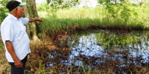 Contamina PEMEX 300 hectáreas en laguna Oxiacaque