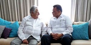 Se reúne el Gobernador de Yucatán con el presidente de Uruguay, José Mujica Cordano