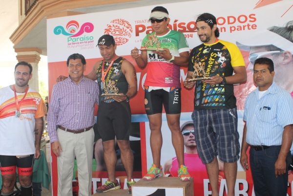 Premios segunda Triatlón Nacional en Tabasco