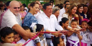 Inaugura el gobernador y su esposa Parque Recreativo Ximbal en Campeche