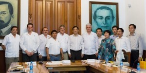 Delegación del Gobierno de la provincia de Anhui visita Yucatán