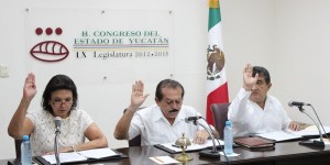 Aprueba Congreso de Yucatán, licencia del diputado del PAN Mauricio Vila y toma protesta su suplente