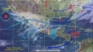 Continuaran las lluvias y vientos fuertes en la Península de Baja California, Sonora y Chihuahua