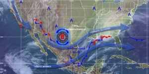 Lluvias de intensas a torrenciales en Tabasco y Chiapas, por Frente Frio 30