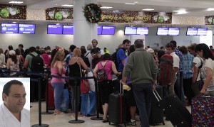 El aeropuerto de Cancún, Quintana Roo contribuye a hacer de México potencia turística: Roberto Borge