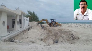 Avanza construcción de la nueva terminal marítima de Punta Sam: Ricardo Ancona