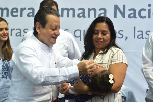 Aplicaran más de 750 mil vacunas en Veracruz, Primera Semana Nacional de Salud 2015