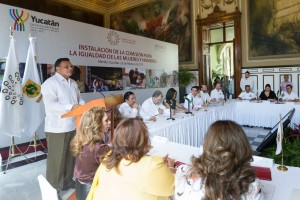 Presenta el Gobernador de Yucatán agenda nacional para impulsar la equidad y perspectiva de género