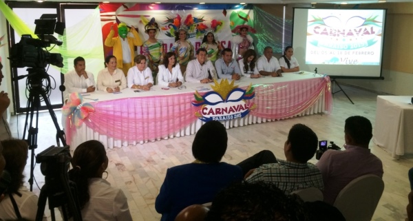 Alcalde presenta Carnaval Paraiso 2015