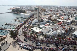Disminuye 60 por ciento porcentajes de incidentes en fin de semana de Carnaval Veracruz 2015