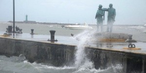 El Puerto de Veracruz cerrado por Norte