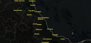 Temperatura diurna alta en las siguientes 24 a 48 horas en Veracruz